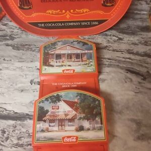Vintage Coca-Cola Decorative Tin Set